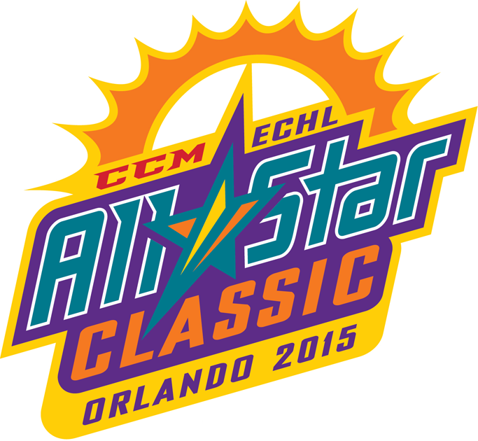 ECHL All-Star Game 2015 primary logo iron on transfers for T-shirts